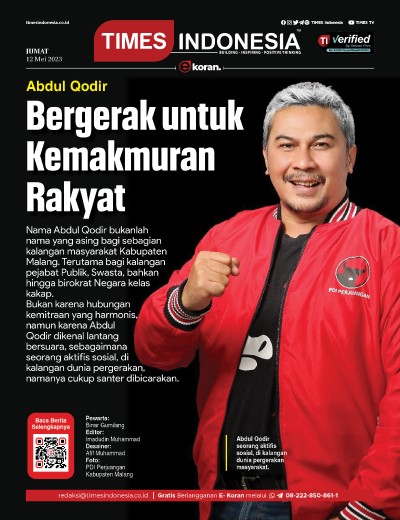 Edisi Jumat, 12 Mei 2023: E-Koran, Bacaan Positif Masyarakat 5.0
