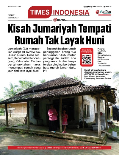 Edisi Jumat, 12 Mei 2023: E-Koran, Bacaan Positif Masyarakat 5.0
