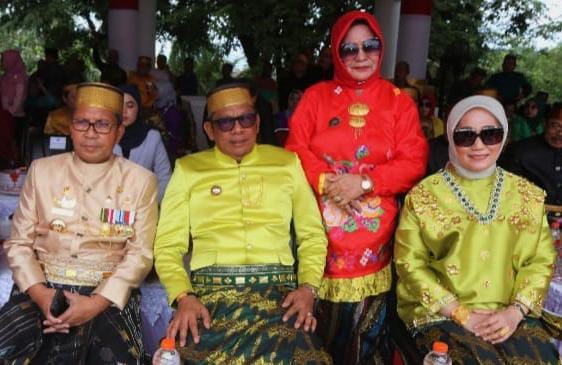 Wali Kota Bontang Basri Rase Saat mengikuti Perayaan Hari Jadi Bone ke 693 Tahun (Foto: Kusnadi/TIMES Indonesia)