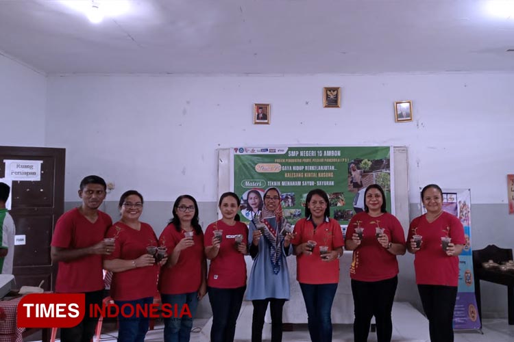 SMPN 10 Ambon Jalankan Program Penguatan Pelajar Pancasila