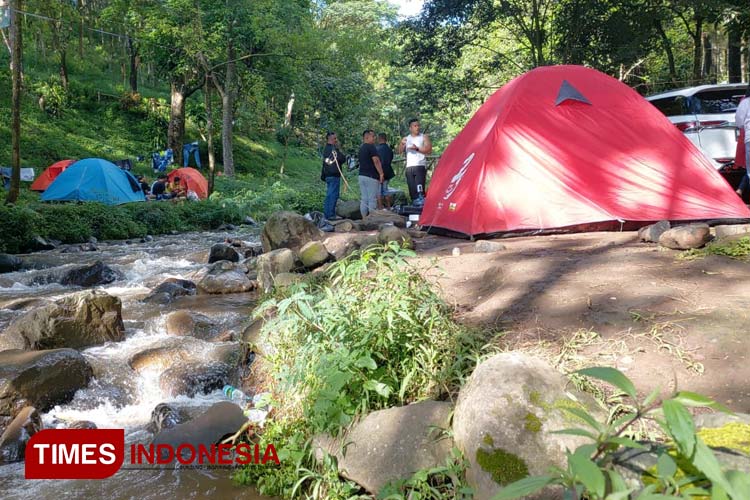 Pitch Your Tend Next to the River at Bedengan Camping Ground