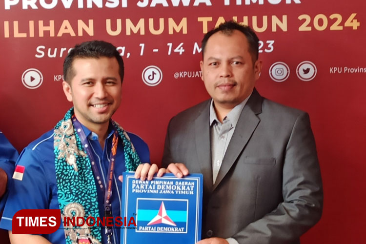 Pilih Angka Keramat, Demokrat Jatim Mantap Serahkan Berkas Bacaleg
