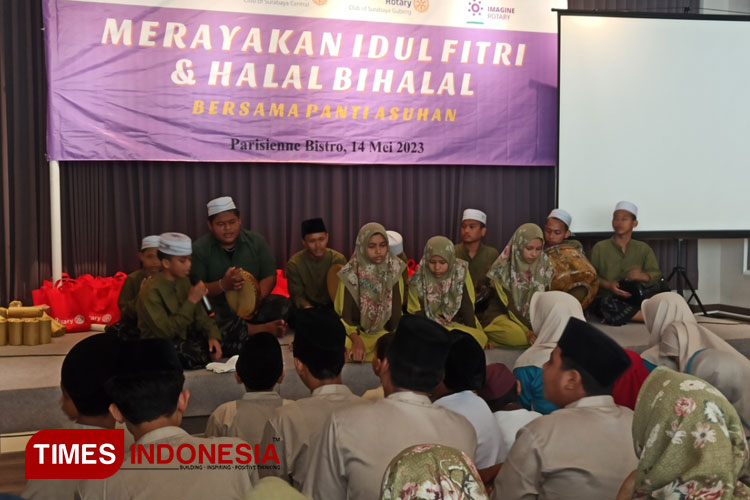 Tujuh Rotary Club di Surabaya Kolaborasi Halal Bihalal Undang Anak Panti Asuhan