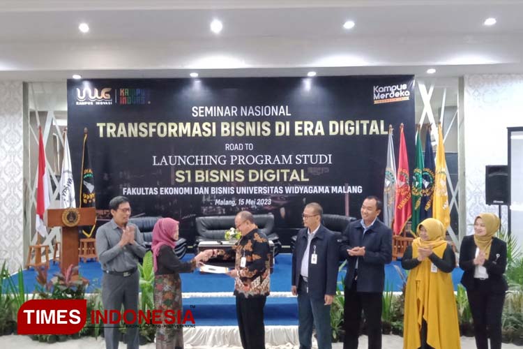 Universitas Widyagama Malang Launching Prodi S1 Bisnis Digital