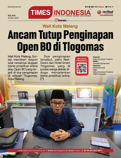 Edisi Selasa, 16 Mei 2023: E-Koran, Bacaan Positif Masyarakat 5.0