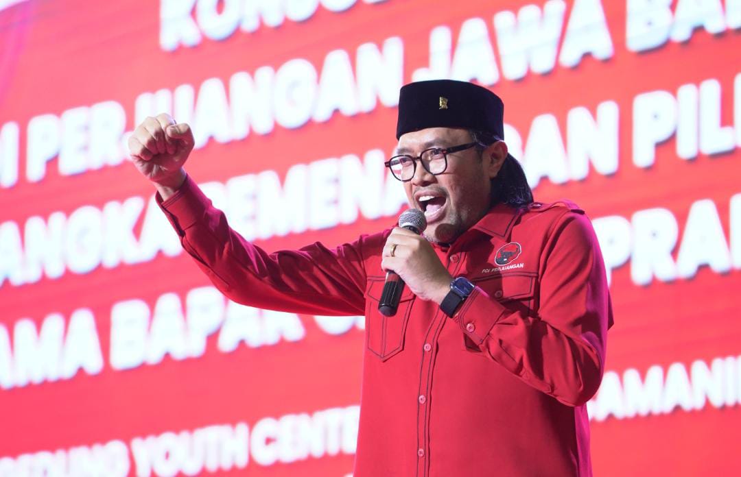 Ketua DPD PDI Perjuangan Jabar Ono Surono. (Foto: PDIP Jabar for TIMES Indonesia)