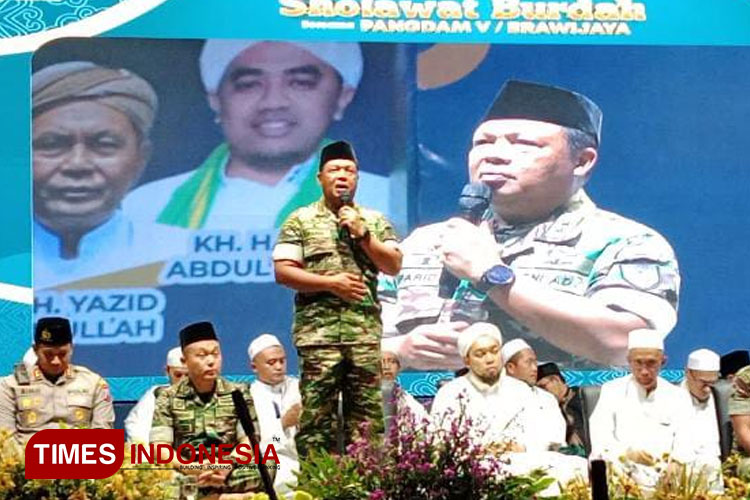 Sholawat Burdah untuk Negeri di Bondowoso, Ini Kata Pangdam V Brawijaya