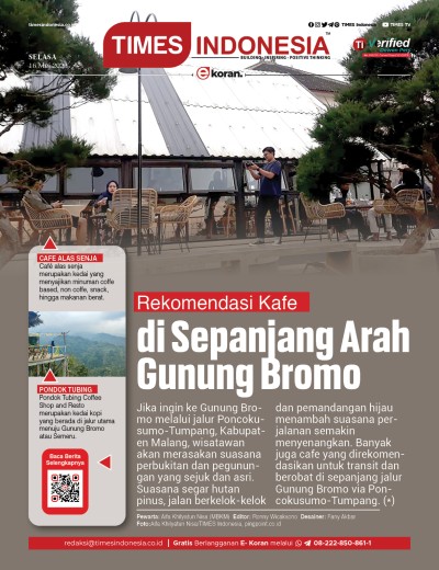 Edisi Selasa, 16 Mei 2023: E-Koran, Bacaan Positif Masyarakat 5.0