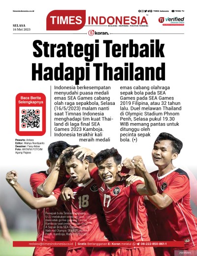 Edisi Selasa, 16 Mei 2023: E-Koran, Bacaan Positif Masyarakat 5.0