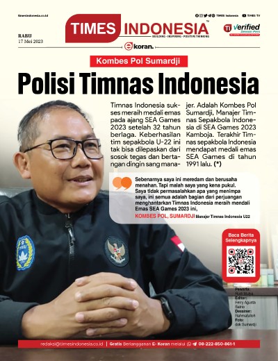 Edisi Rabu, 17 Mei 2023: E-Koran, Bacaan Positif Masyarakat 5.0 