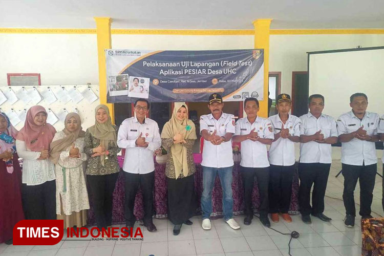 BPJS Kesehatan Lakukan Field Tes Aplikasi PESIAR Menuju UHC Desa di Kabupaten Jember
