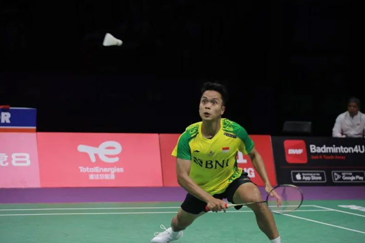 Anthony Sinisuka Ginting. (FOTO: ANTARA/HO-PP PBSI)