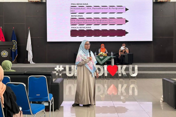 Prodi Psikologi Gelar UMG Seminar Dan Pelatihan Psychological First Aid