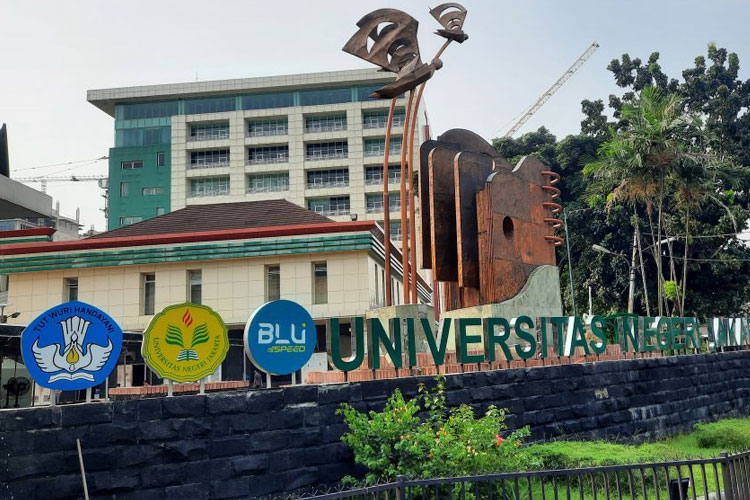 Kampus Universitas Negeri Jakarta, Rawamangun.