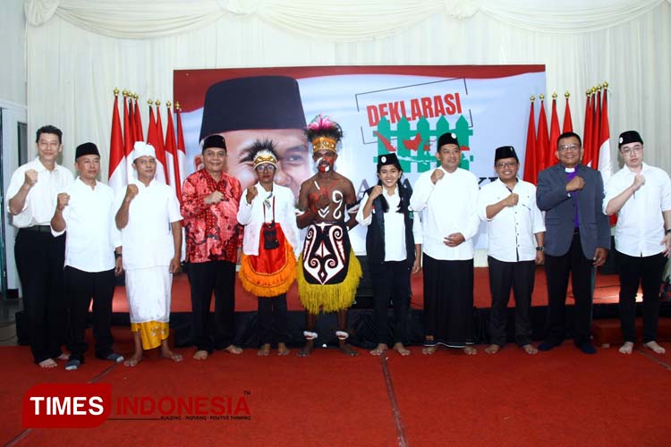 Deklarasi Pagar NKRI untuk persatuan dan keberagaman. (Foto: Dokumen TI)