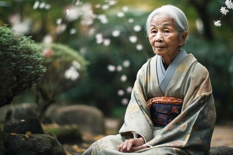 Japanese oelder people. (Photo: Vecstock/Freepik)