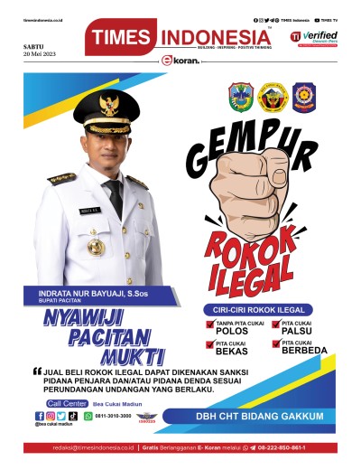 Edisi Sabtu, 20 Mei 2023: E-Koran, Bacaan Positif Masyarakat 5.0