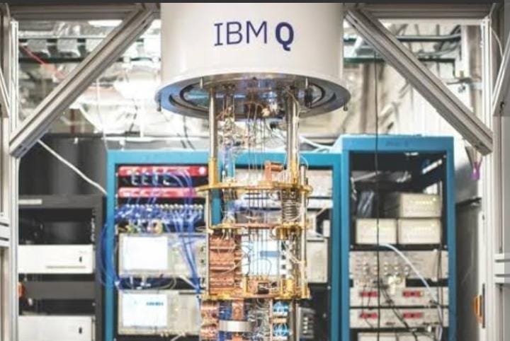 Prototipe komputer kuantum yang diproduksi IBM. (Foto: IBM)