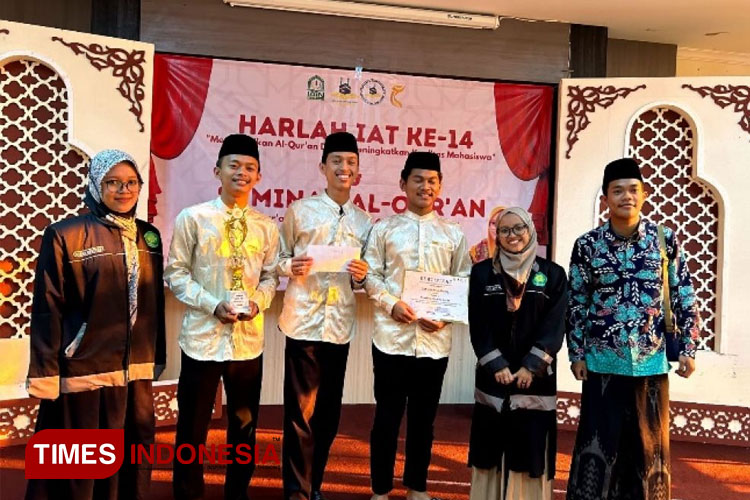 Tim Syarhil UKM JQH Unisma Malang Raih Juara 2 Lomba Mushaf Kediri Tingkat Jatim 2023