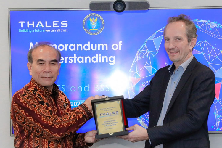 BSSN Memilih Thales sebagai Mitra untuk Optimalkan Keamanan Dunia Maya