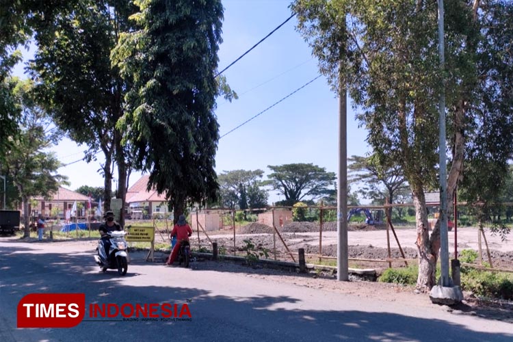 Lokasi relokasi SMP Negeri 6 Kota Blitar (FOTO: Nur Al Ana/TIMES Indonesia)