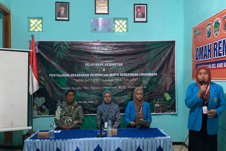 Semarakkan Dies Natalis ke-48, UNIPMA Gelar Pelayanan Kesehatan dan Kebersihan Lingkungan