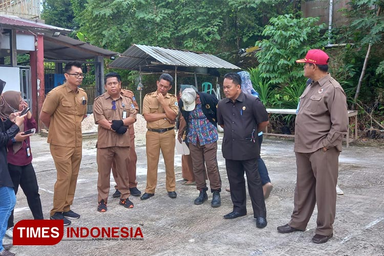 Membahayakan, DPRD Bontang Minta Pemkot Tangani Longsor di Belakang Sekolah Betlehem