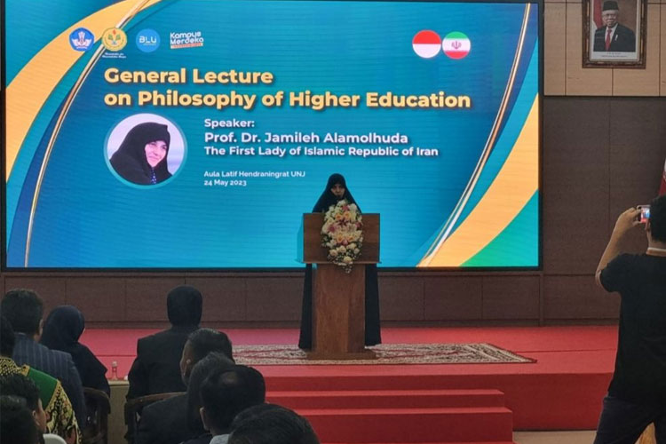 Ibu Negara Republik Islam Iran: UNJ Jadi Kampus yang Melahirkan Guru Berkualitas di Indonesia