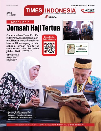 Edisi Kamis, 25 Mei 2023: E-Koran, Bacaan Positif Masyarakat 5.0