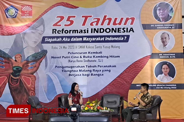 Michelle Aveline Ajak Siswa dan Siswi Kosayu Malang Membuka Diri Lewat Organisasi