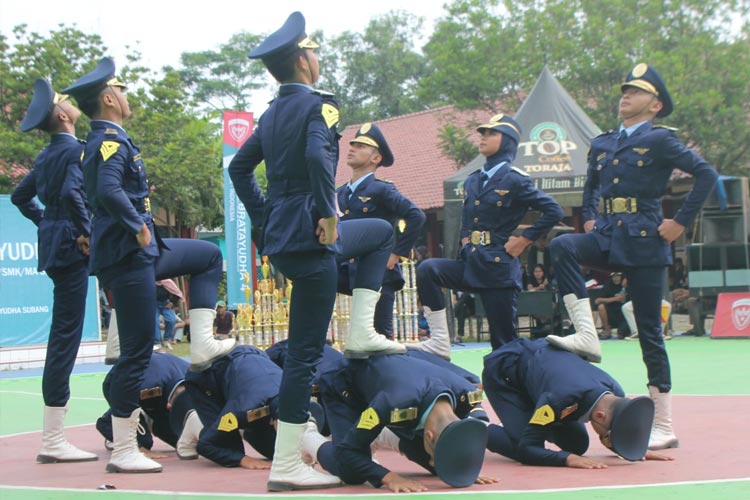 Paskibra Mendulang Prestasi, SMK Giri Taruna 2 Jasinga Unggul di Bogor Barat