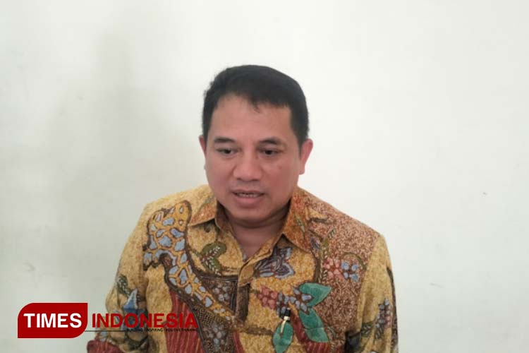 Kepala BPN Gresik Asep Heri (Foto: Akmal/TIMES Indonesia)