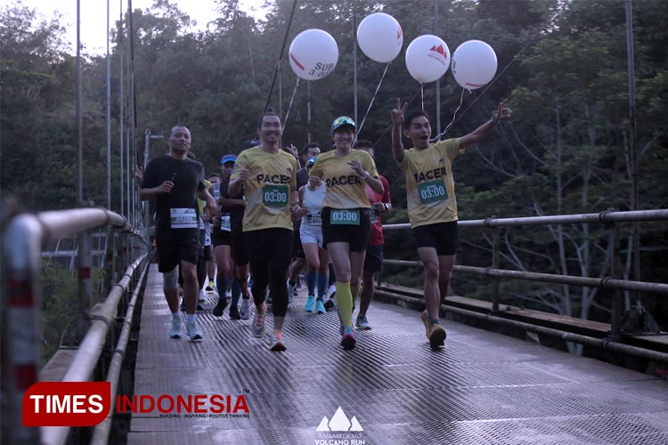 2.500 Pelari Ikuti Gelaran Ambarrukmo Volcano Run 2023