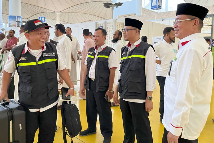 All the Indonesian Hajj Organizer Officers has Landed in Saudi Arabia