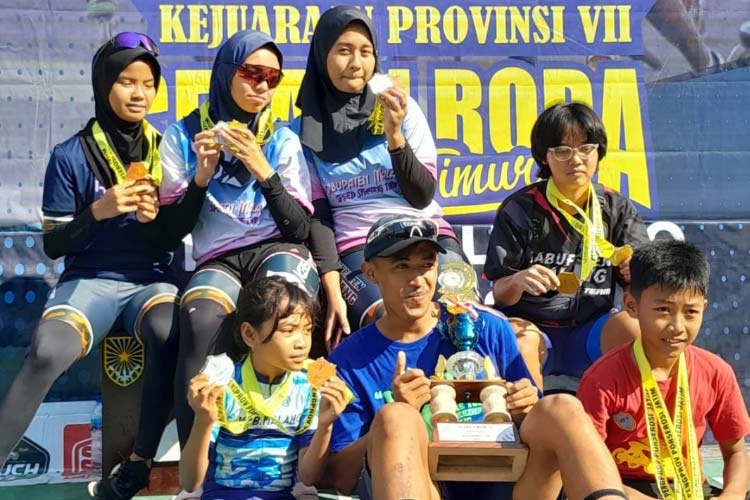 Kejurprov 2023, Atlet Sepatu Roda Kabupaten Malang Ungguli Kota Malang