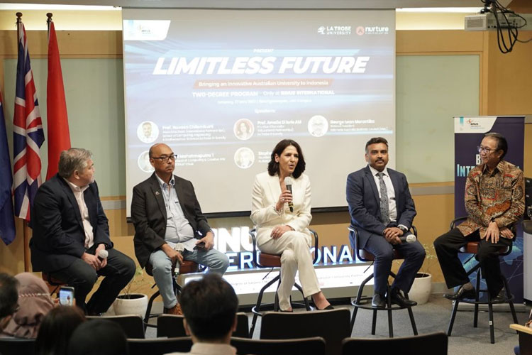 Garap Pendidikan Global di Indonesia, Binus University Kerja Sama dengan La Trobe University