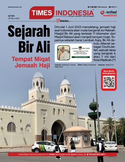 Edisi Senin, 29 Mei 2023: E-Koran, Bacaan Positif Masyarakat 5.0