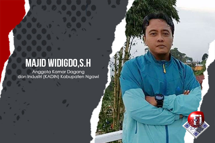 Majid Widigdo,S.H; Anggota Kamar Dagang dan Industri Kabupaten Ngawi.
