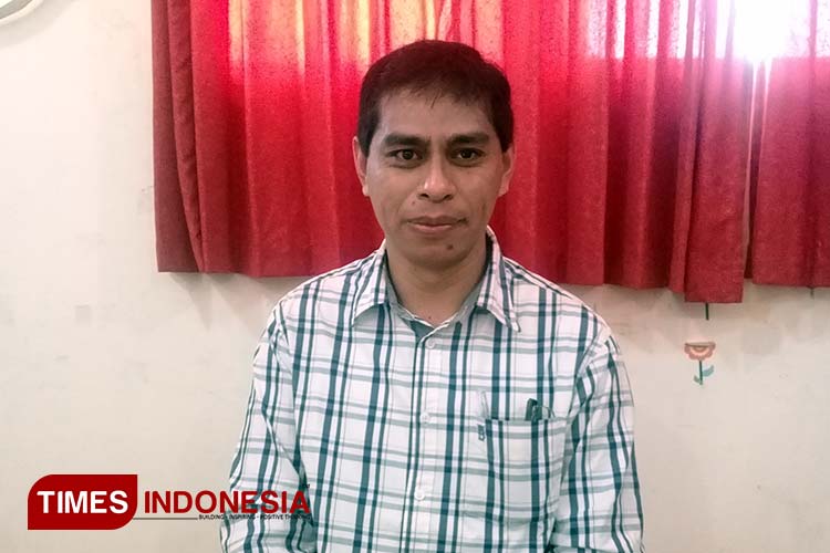 Adrianus Kabubu Hudang, akademisi Unkriswina Sumba. (Foto: Habibudin/TIMES Indonesia)