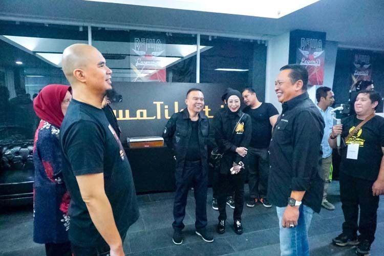 Bambang Soesatyo Apresiasi 51 Tahun Perjalanan Musisi Ahmad Dhani