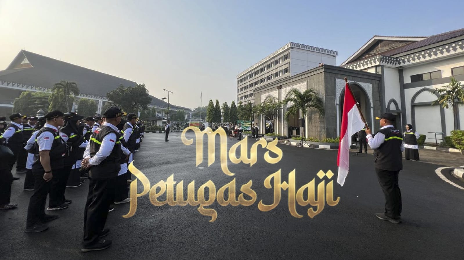 Klip Mars Petugas Haji Indonesia dirilis. (Foto: tangkapan layar video)