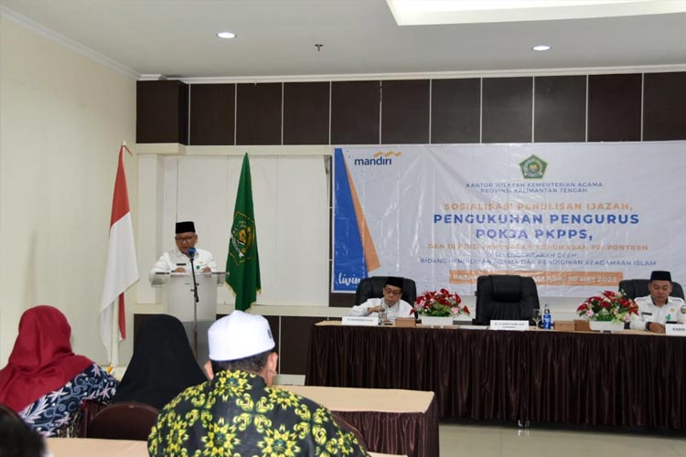 Ponpes Salafiyah di Kalteng Diminta Perkuat Moderasi Beragama