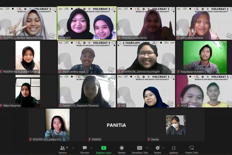 Volunteer and Creativity 3 UKM KSR PMI UWG Malang: Be Brave and Show Your Humanity