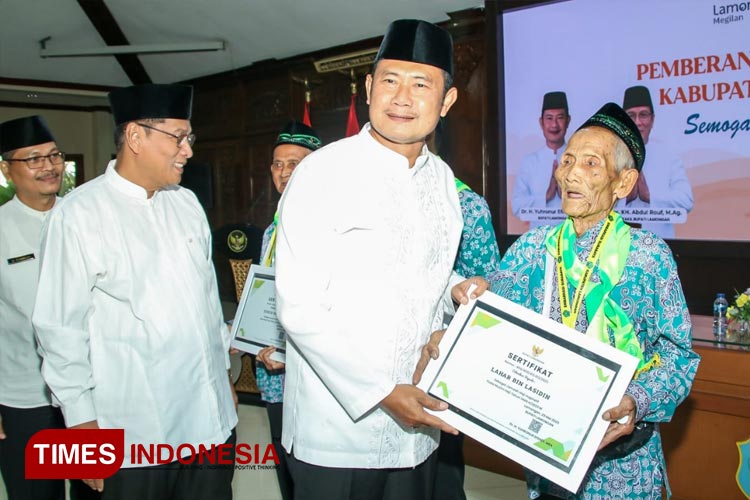 Tiga Jamaah Haji Lamongan Dapat Penghargaan Ada Jamaah Haji Inspiratif