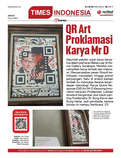 	Edisi Jumat, 2 Juni 2023: E-Koran, Bacaan Positif Masyarakat 5.0