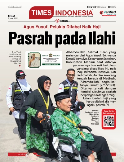 	Edisi Jumat, 2 Juni 2023: E-Koran, Bacaan Positif Masyarakat 5.0