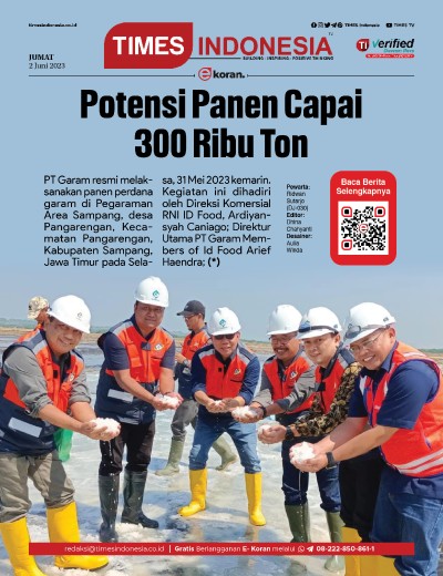 	Edisi Jumat, 2 Juni 2023: E-Koran, Bacaan Positif Masyarakat 5.0