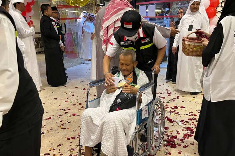 1.897 Jemaah Haji Indonesia Tiba di Makkah dalam Kondisi Sehat