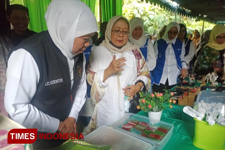 Gubernur Jatim Khofifah Resmikan Kampung Mandiri Perkotaan Pertama di Jatim