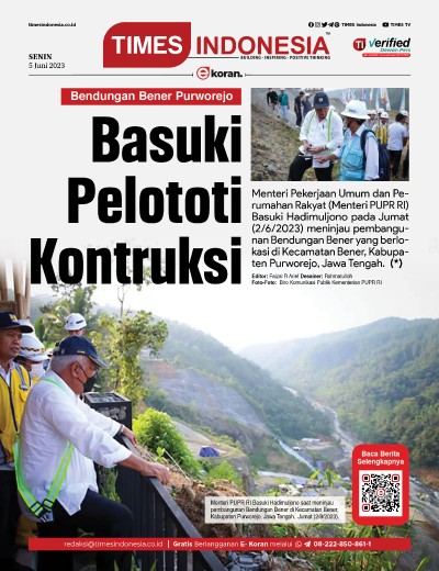 Edisi Senin, 5 Juni 2023: E-Koran, Bacaan Positif Masyarakat 5.0